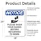 Signmission Safety Culture Sign, 18 in Width, Vinyl Decal, Rectangle OS-2PACK-NS-D-1824-V-17648 - alternate 4